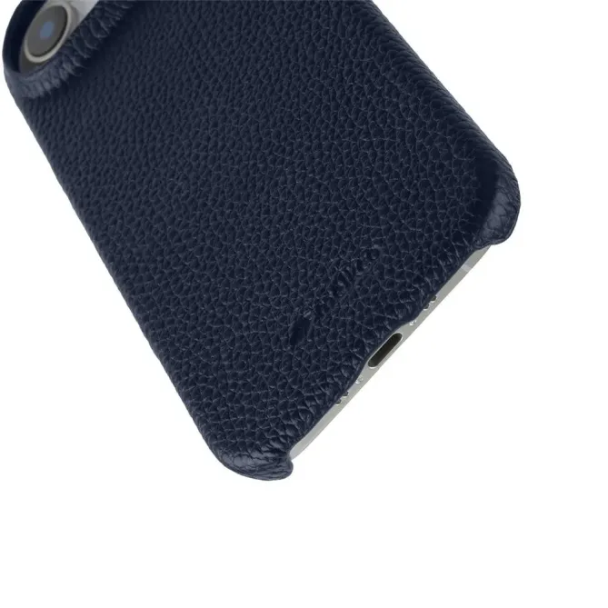 Coque iPhone Air en Cuir Grainé MagSafe