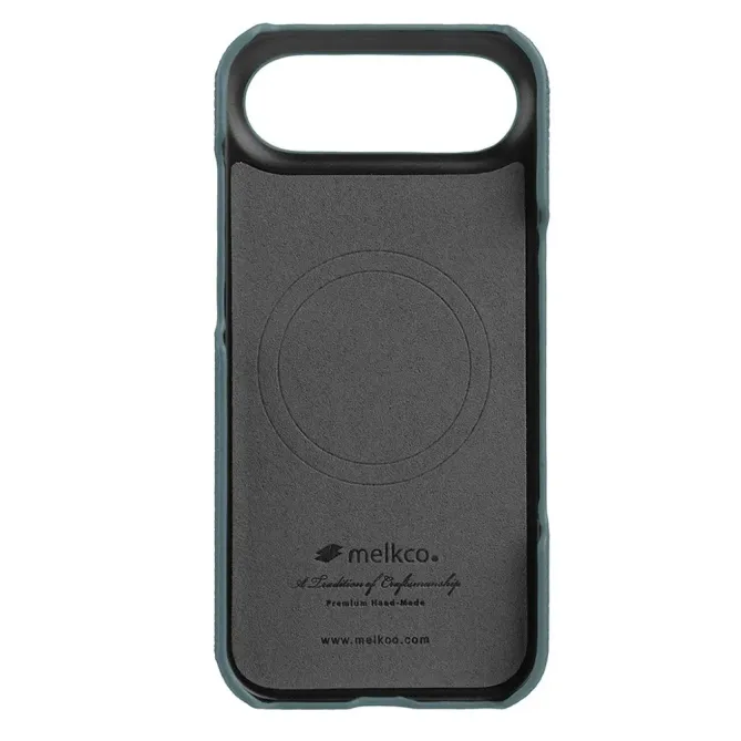 Coque iPhone Air en Cuir Grainé MagSafe