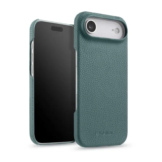Coque iPhone Air en Cuir Grainé MagSafe