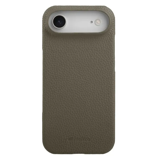 Coque iPhone Air en Cuir Grainé MagSafe
