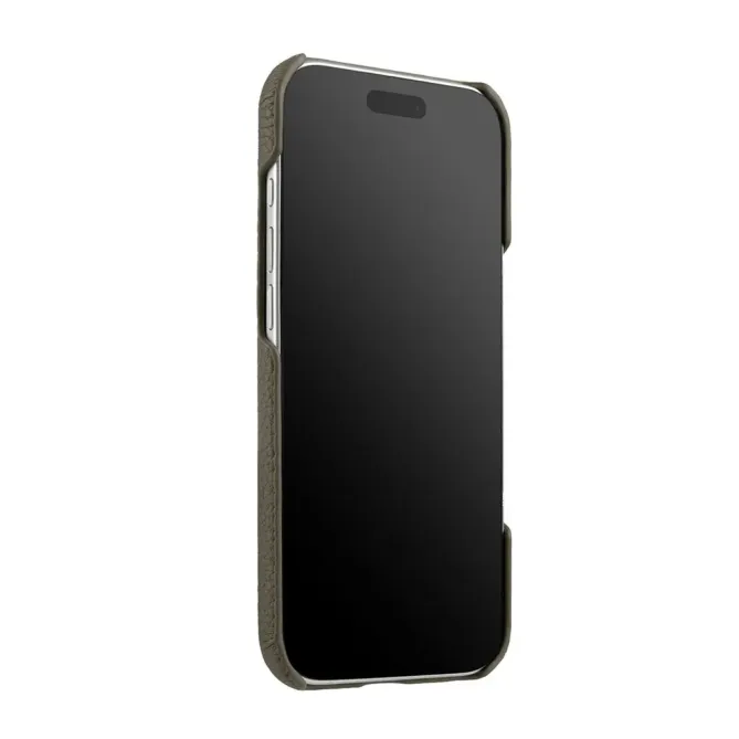 Coque iPhone Air en Cuir Grainé MagSafe