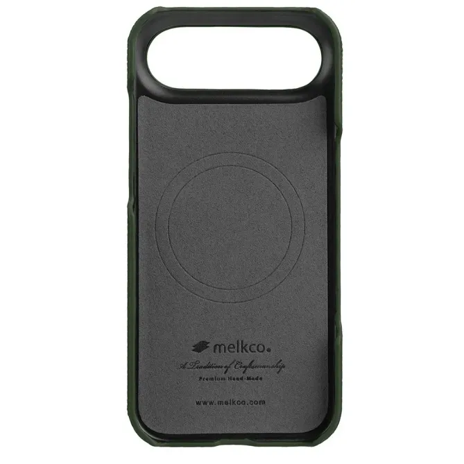Coque iPhone Air en Cuir Grainé MagSafe
