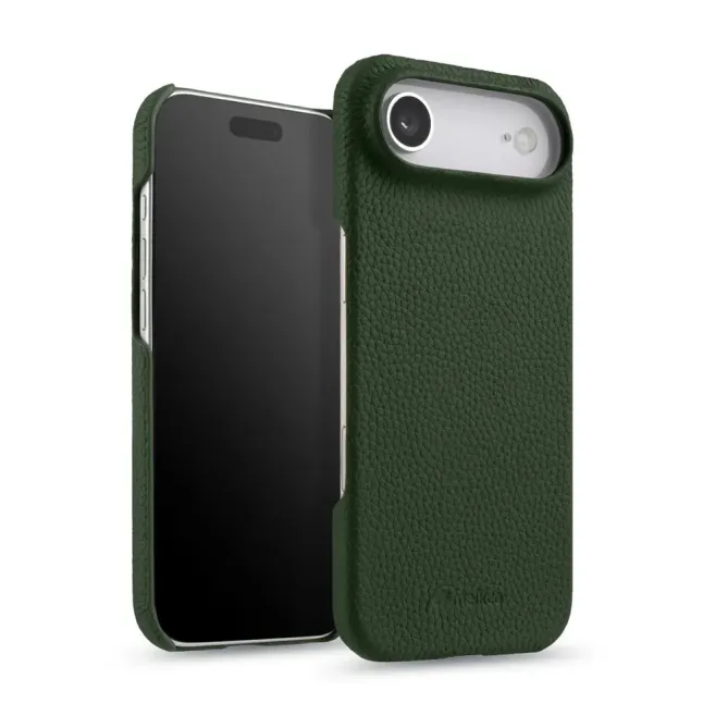Coque iPhone Air en Cuir Grainé MagSafe