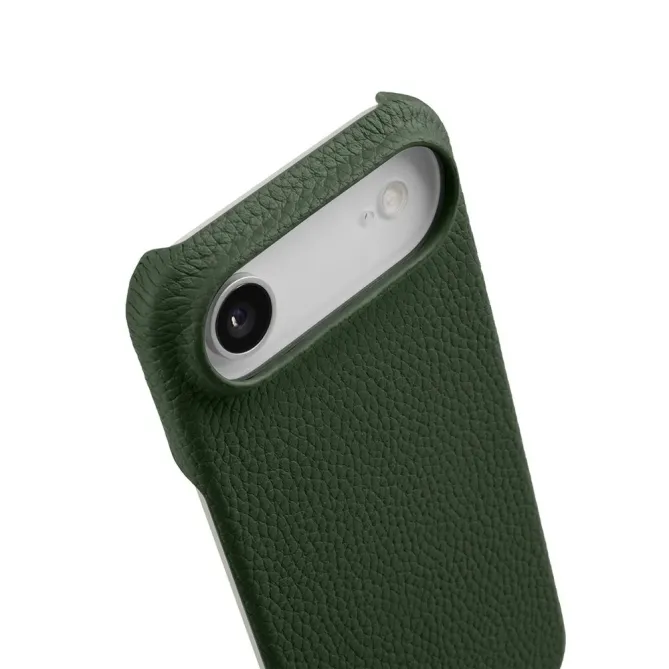 Coque iPhone Air en Cuir Grainé MagSafe