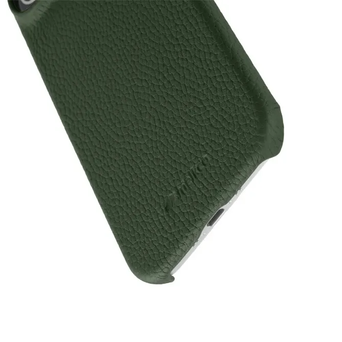 Coque iPhone Air en Cuir Grainé MagSafe