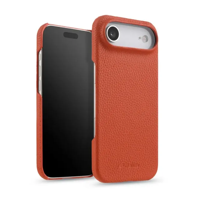 Coque iPhone Air en Cuir Grainé MagSafe