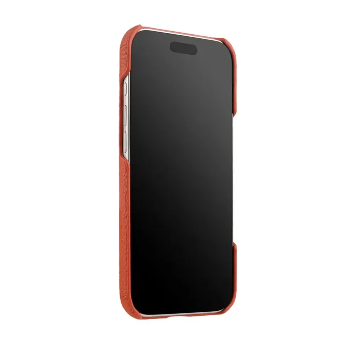 Coque iPhone Air en Cuir Grainé MagSafe