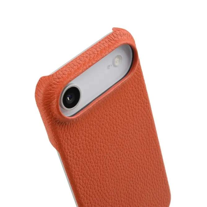 Coque iPhone Air en Cuir Grainé MagSafe