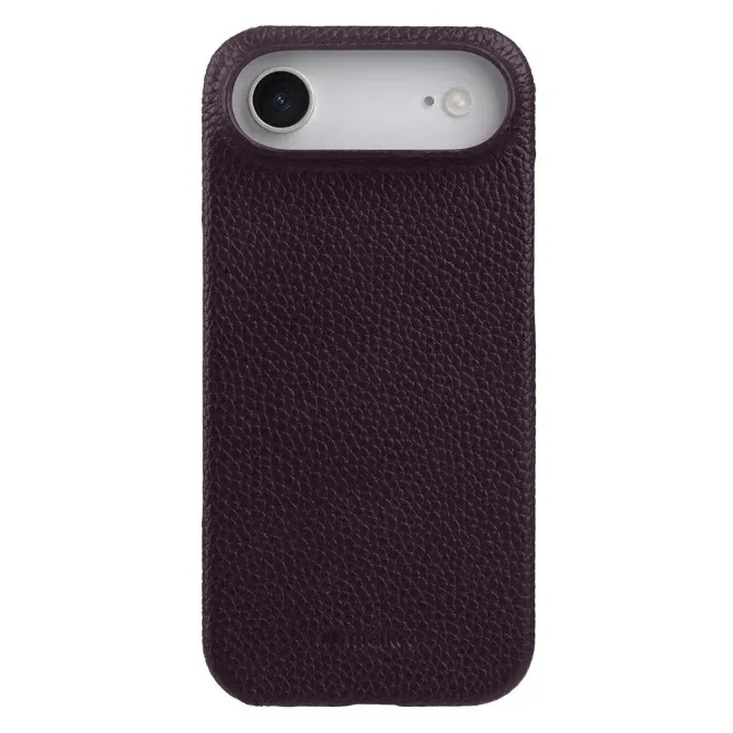 Coque iPhone Air en Cuir Grainé MagSafe