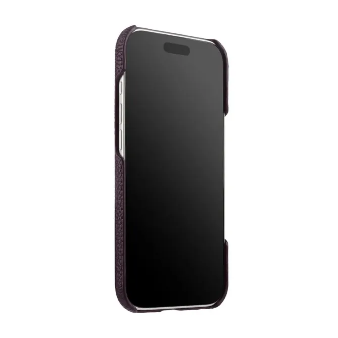 Coque iPhone Air en Cuir Grainé MagSafe