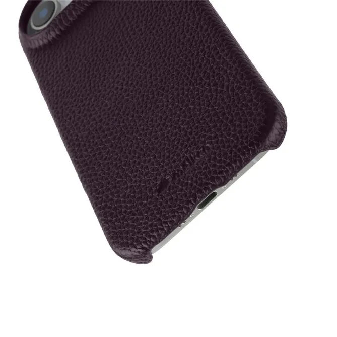 Coque iPhone Air en Cuir Grainé MagSafe