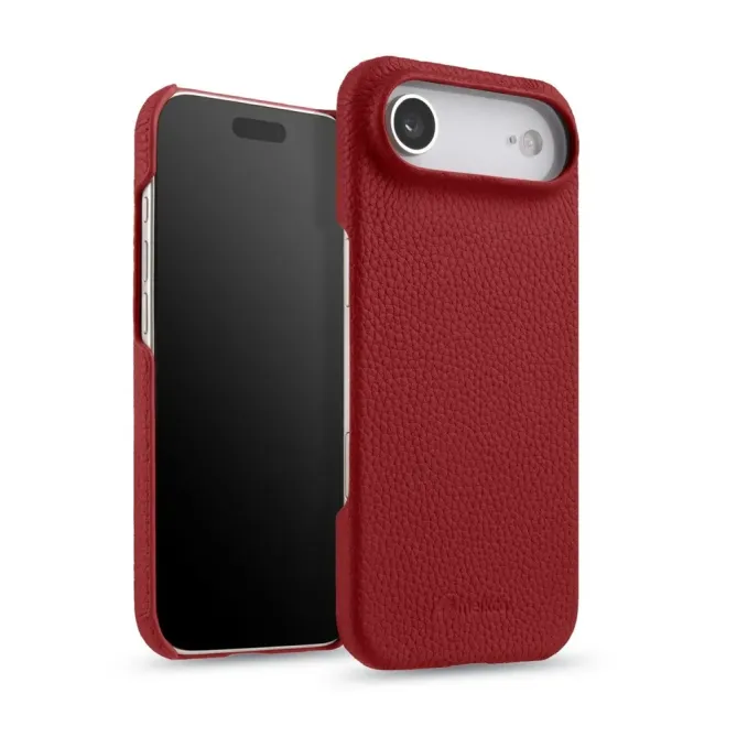 Coque iPhone Air en Cuir Grainé MagSafe