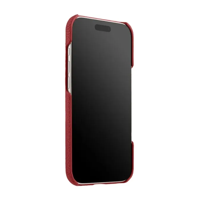 Coque iPhone Air en Cuir Grainé MagSafe