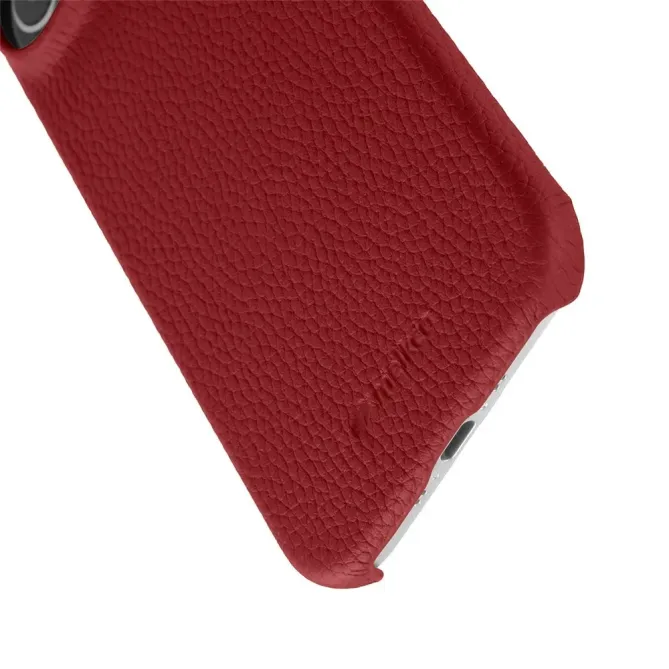 Coque iPhone Air en Cuir Grainé MagSafe