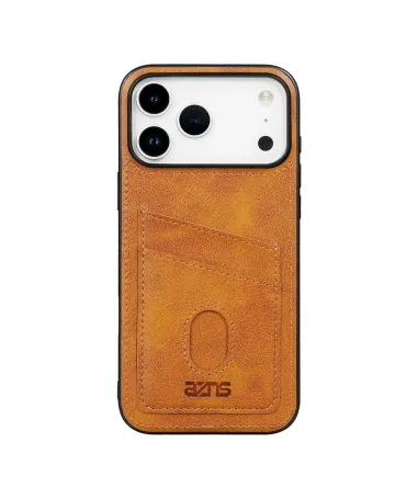 Coque iPhone 17 Pro Porte-Carte | ESSENTIEL Marron Clair - photo 15