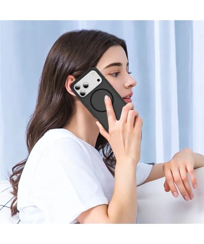 Coque iPhone 17 Pro Antichoc MagSafe avec Grip Texturé