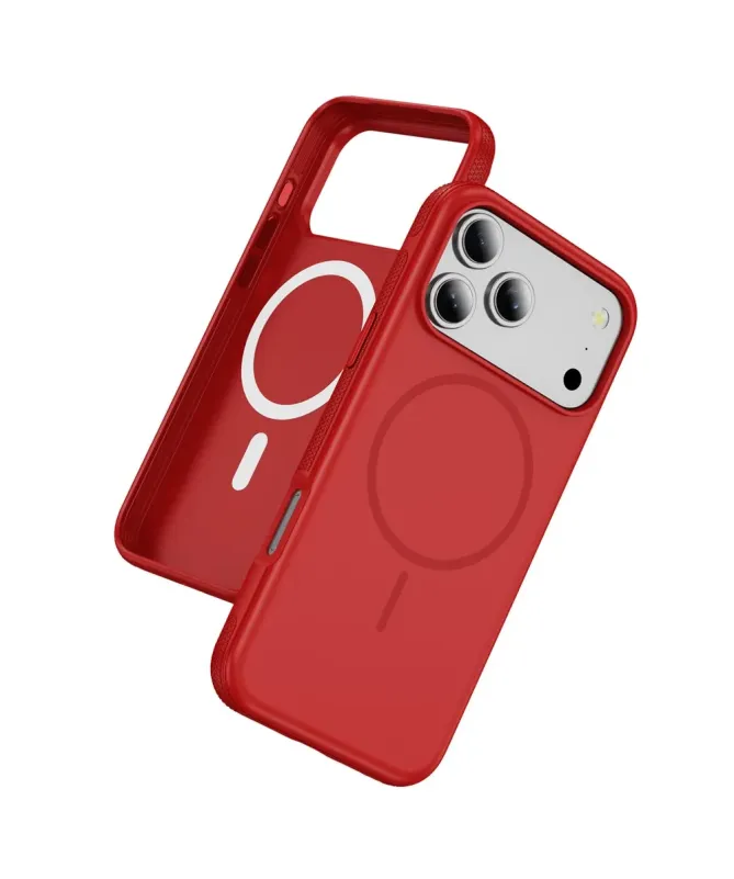 Coque iPhone 17 Pro Antichoc MagSafe avec Grip Texturé