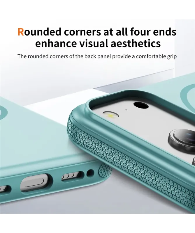 Coque iPhone 17 Pro Antichoc MagSafe avec Grip Texturé