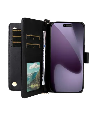 Housse iPhone 17 Pro Bandoulière Matelassée