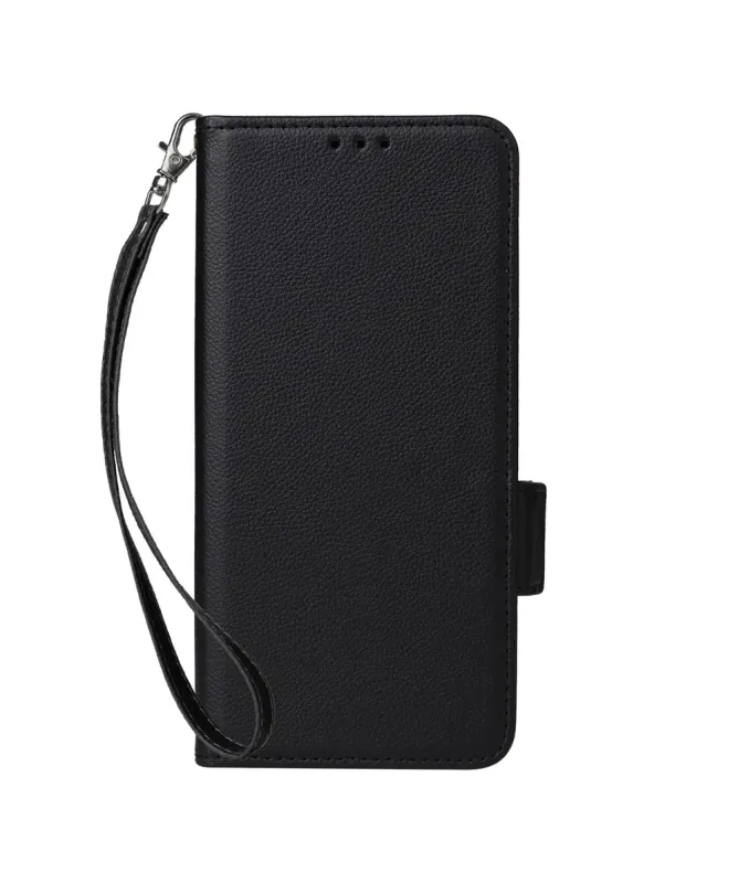 Housse iPhone 17 Pro effet cuir à Lanière | FOLKEN