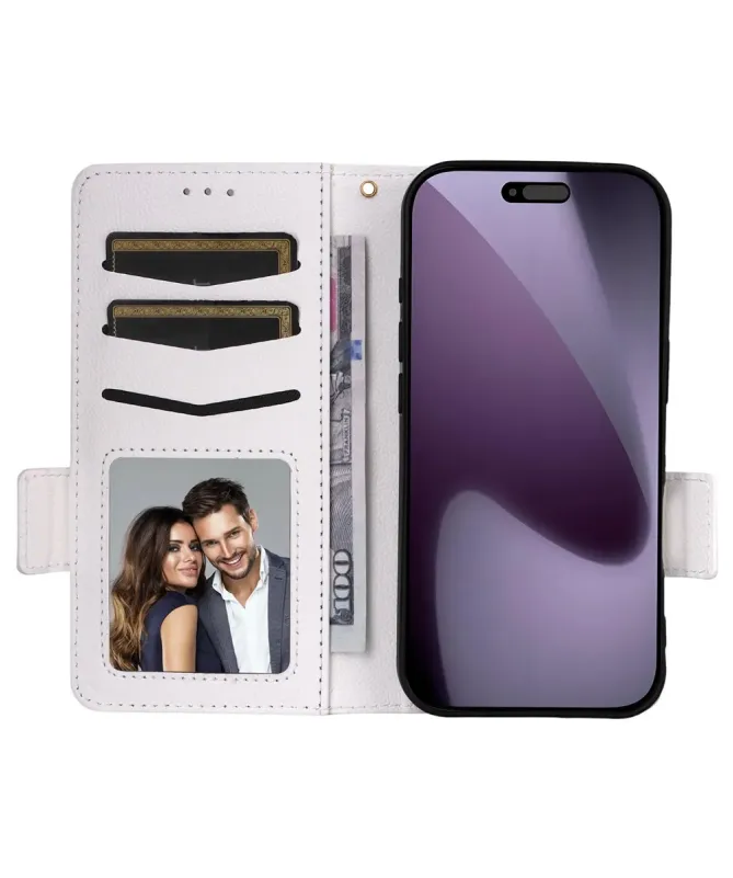 Housse iPhone 17 Pro effet cuir à Lanière | FOLKEN