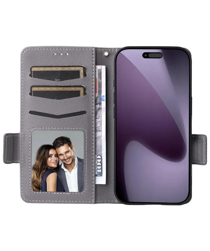 Housse iPhone 17 Pro effet cuir à Lanière | FOLKEN