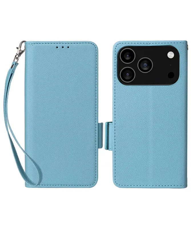 Housse iPhone 17 Pro effet cuir à Lanière | FOLKEN