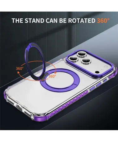 Coque iPhone 17 Pro Transparente | ORBIT Violet - photo 32