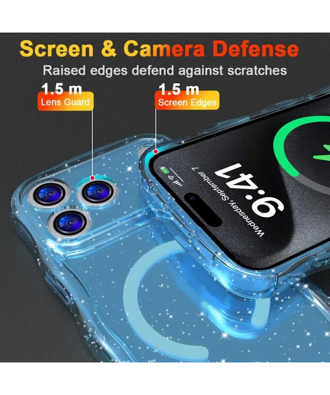 Coque iPhone 17 Pro Paillettes | ONDA