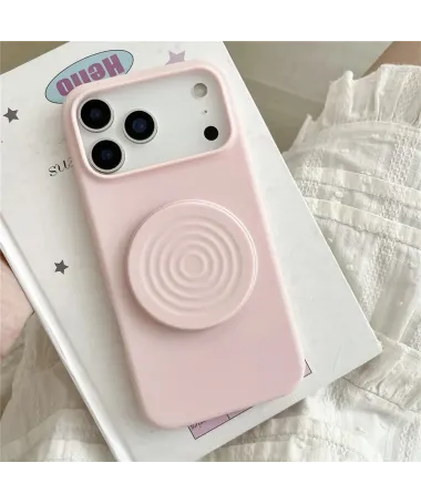 Coque iPhone 17 Pro Silicone | ÉCHO Rose - photo 4