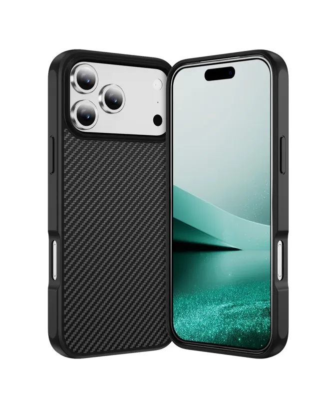 Coque iPhone 17 Pro Texture Carbone | CARBO-GRIP