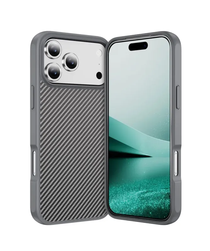 Coque iPhone 17 Pro Texture Carbone | CARBO-GRIP