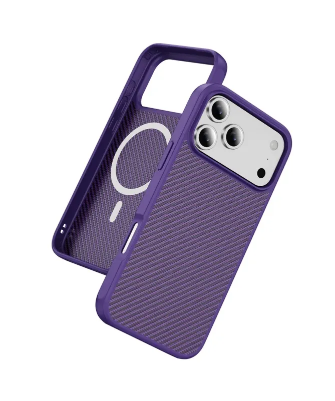 Coque iPhone 17 Pro Texture Carbone | CARBO-GRIP