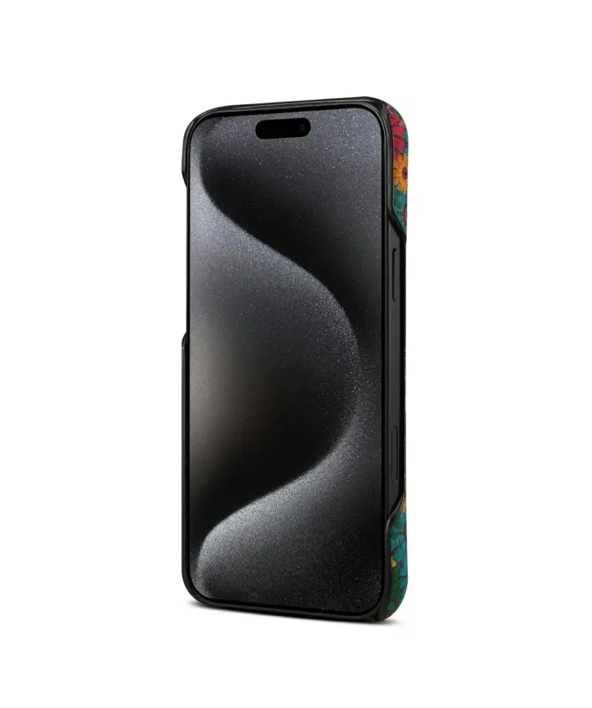 Coque iPhone 17 Pro Fleurs Pop Rétro
