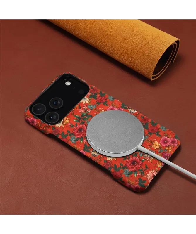 Coque iPhone 17 Pro Passion Florale