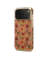 Coque iPhone 17 Pro "Fleurs d'Automne" Dorée