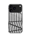 Coque iPhone 17 Pro "Code-Barres" Abstrait