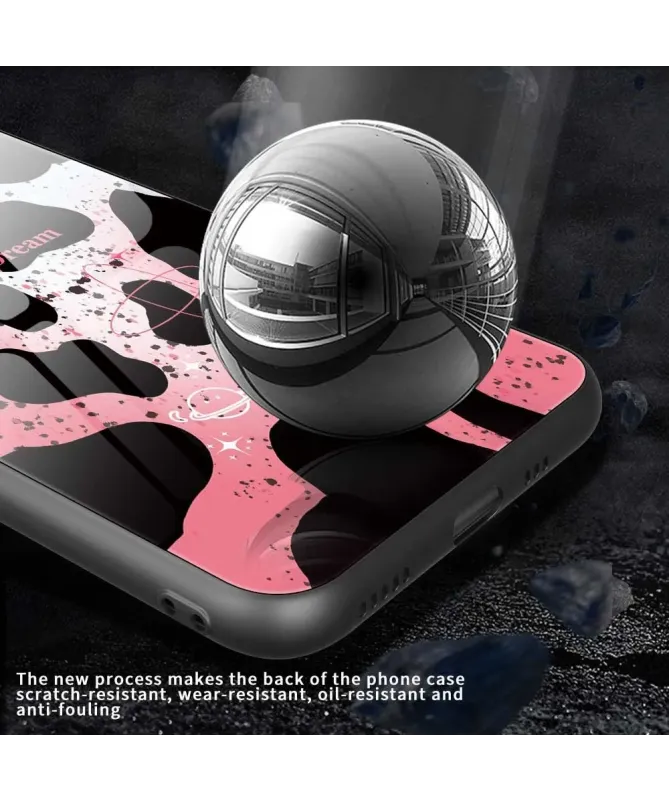 Coque iPhone 17 Pro "Sweet Dream" Imprimé Vache Rose