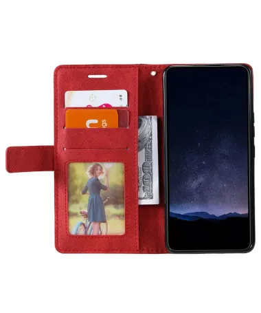 Housse Portefeuille iPhone 17 Pro Lignes Géométriques Rouge - photo 8