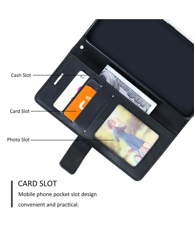 Housse Portefeuille iPhone 17 Pro Lignes Géométriques