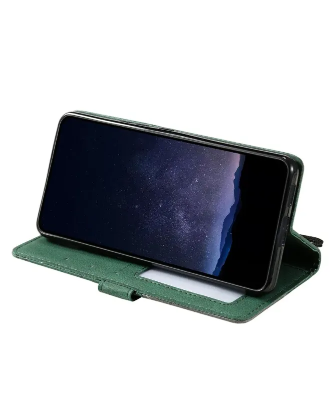 Housse Portefeuille iPhone 17 Pro Lignes Géométriques