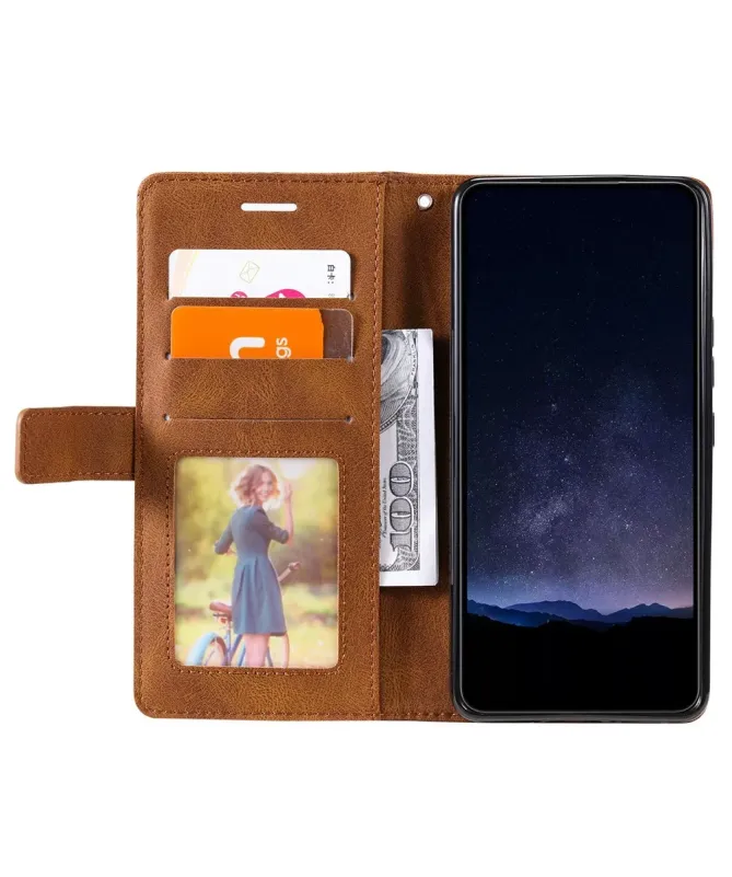 Housse Portefeuille iPhone 17 Pro Lignes Géométriques