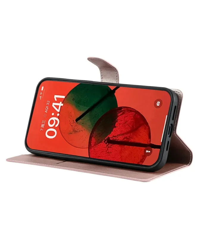 Housse iPhone 17 Pro Motif Points avec Porte-carte
