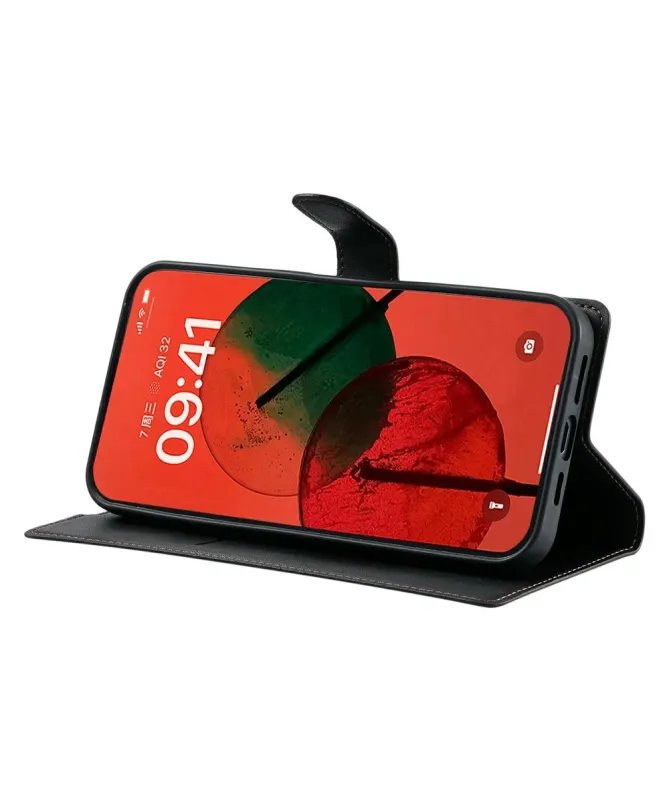 Housse iPhone 17 Pro Motif Points avec Porte-carte