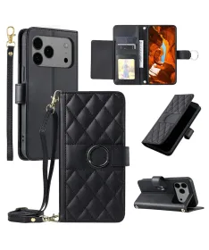 Housse iPhone 17 Pro Matelassée Bandoulière