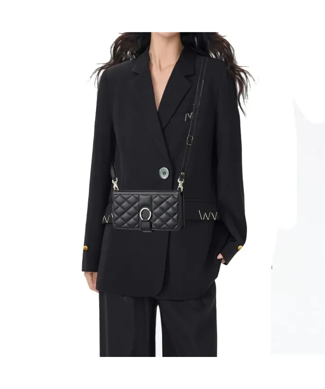 Housse iPhone 17 Pro Matelassée Bandoulière