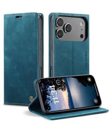 Flip Cover iPhone 17 Pro Porte-cartes et support 013 Series