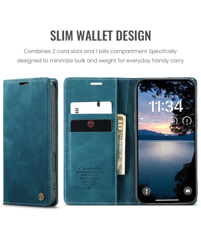 Flip Cover iPhone 17 Pro Porte-cartes et support 013 Series