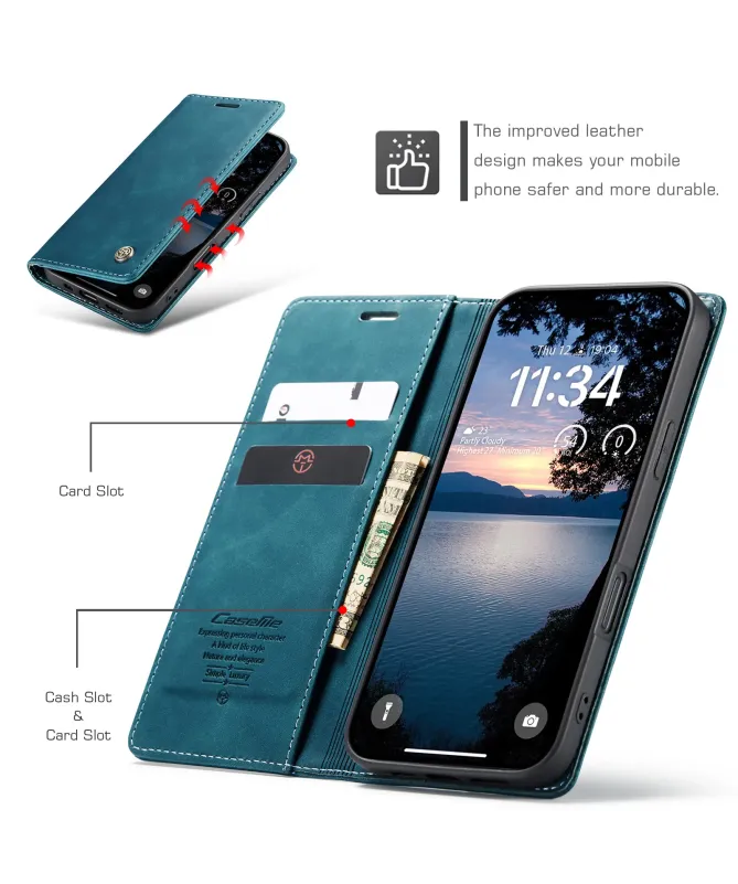 Flip Cover iPhone 17 Pro Porte-cartes et support 013 Series