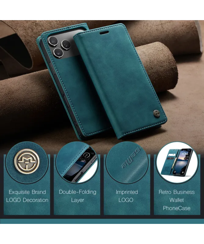 Flip Cover iPhone 17 Pro Porte-cartes et support 013 Series